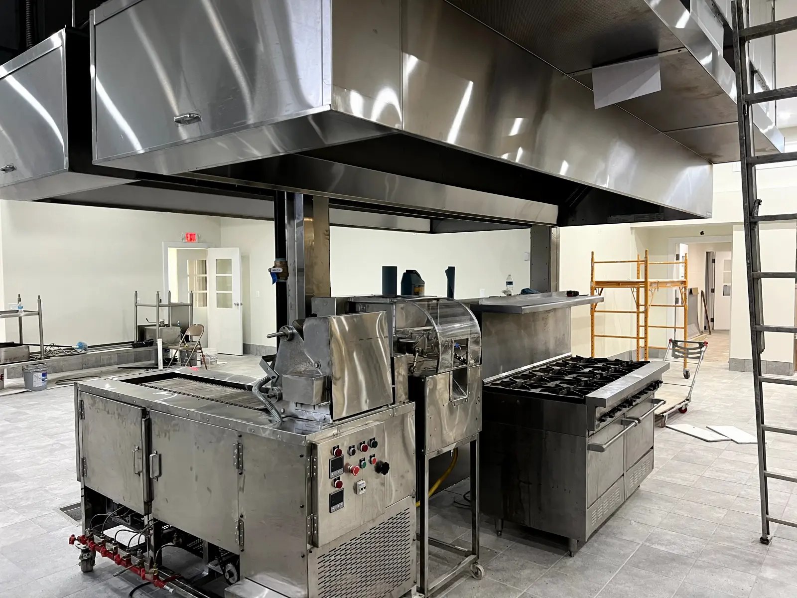 Commercial kitchen construction in Cleveland by Best Construction