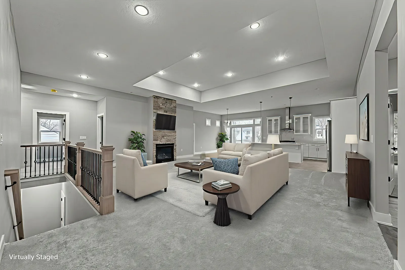 138 Nottingham living room furnished Tallmadge Ohio