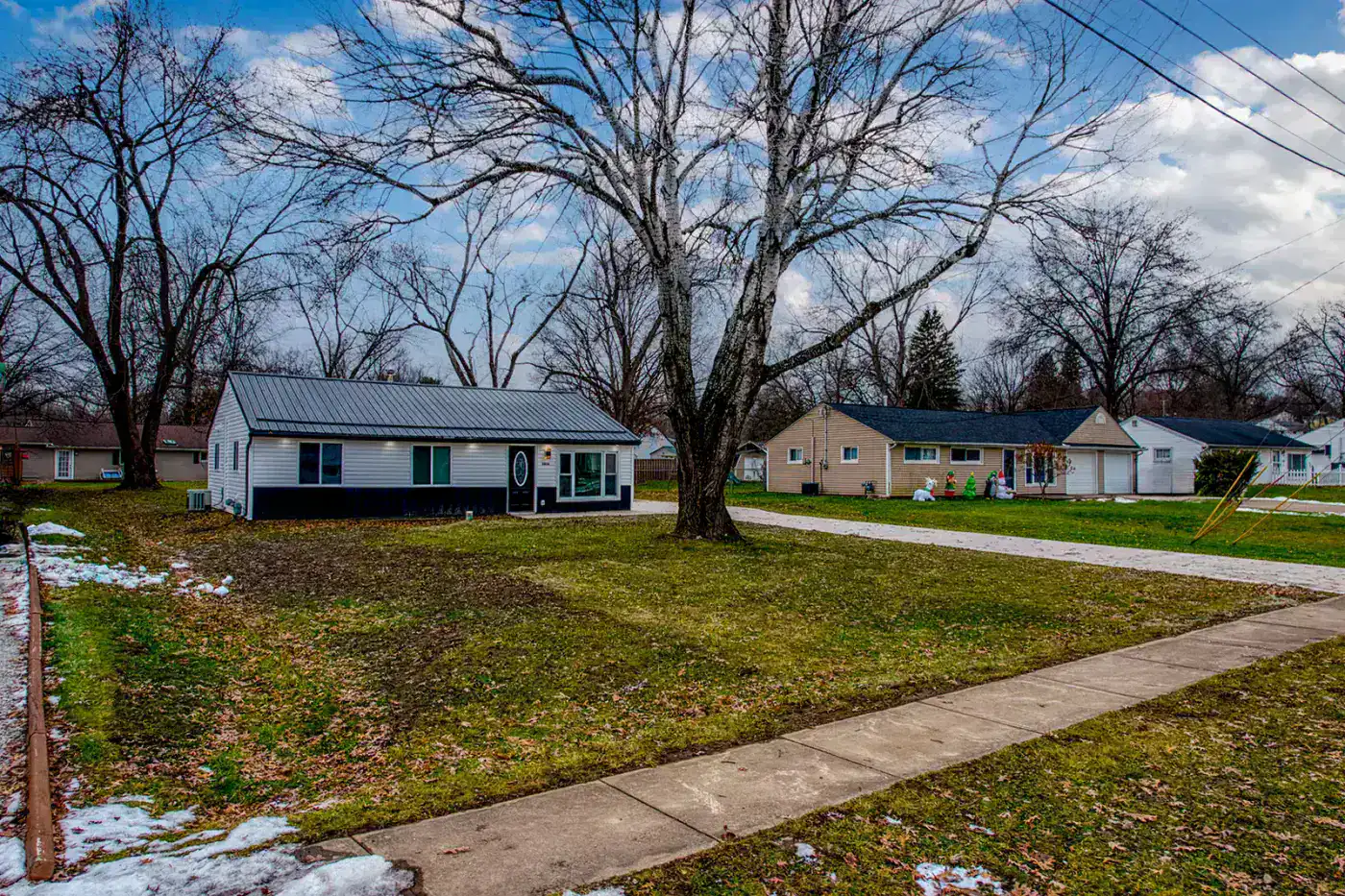 The Westwood Project custom home exterior in Twinsburg Ohio