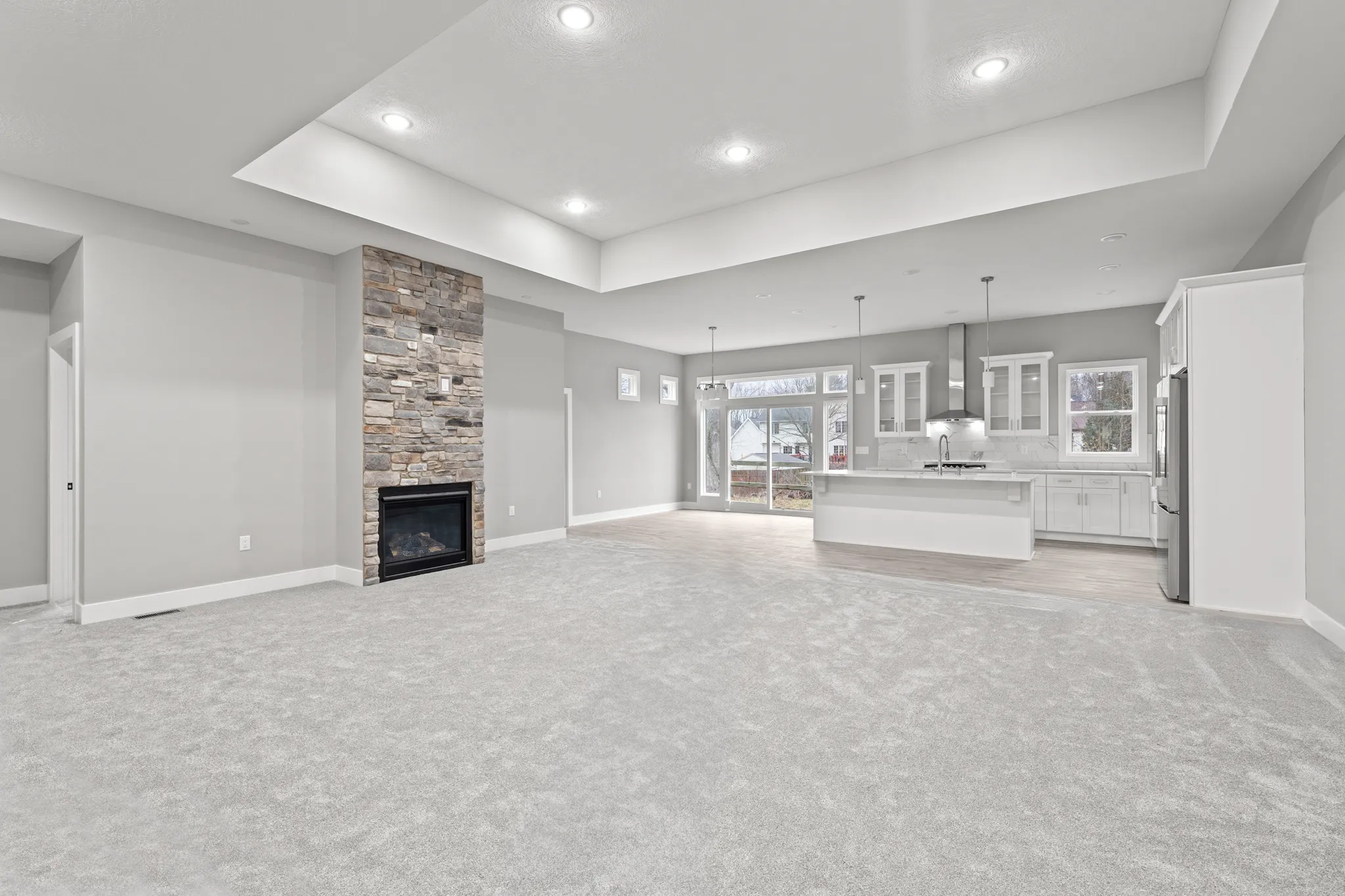Open floor plan