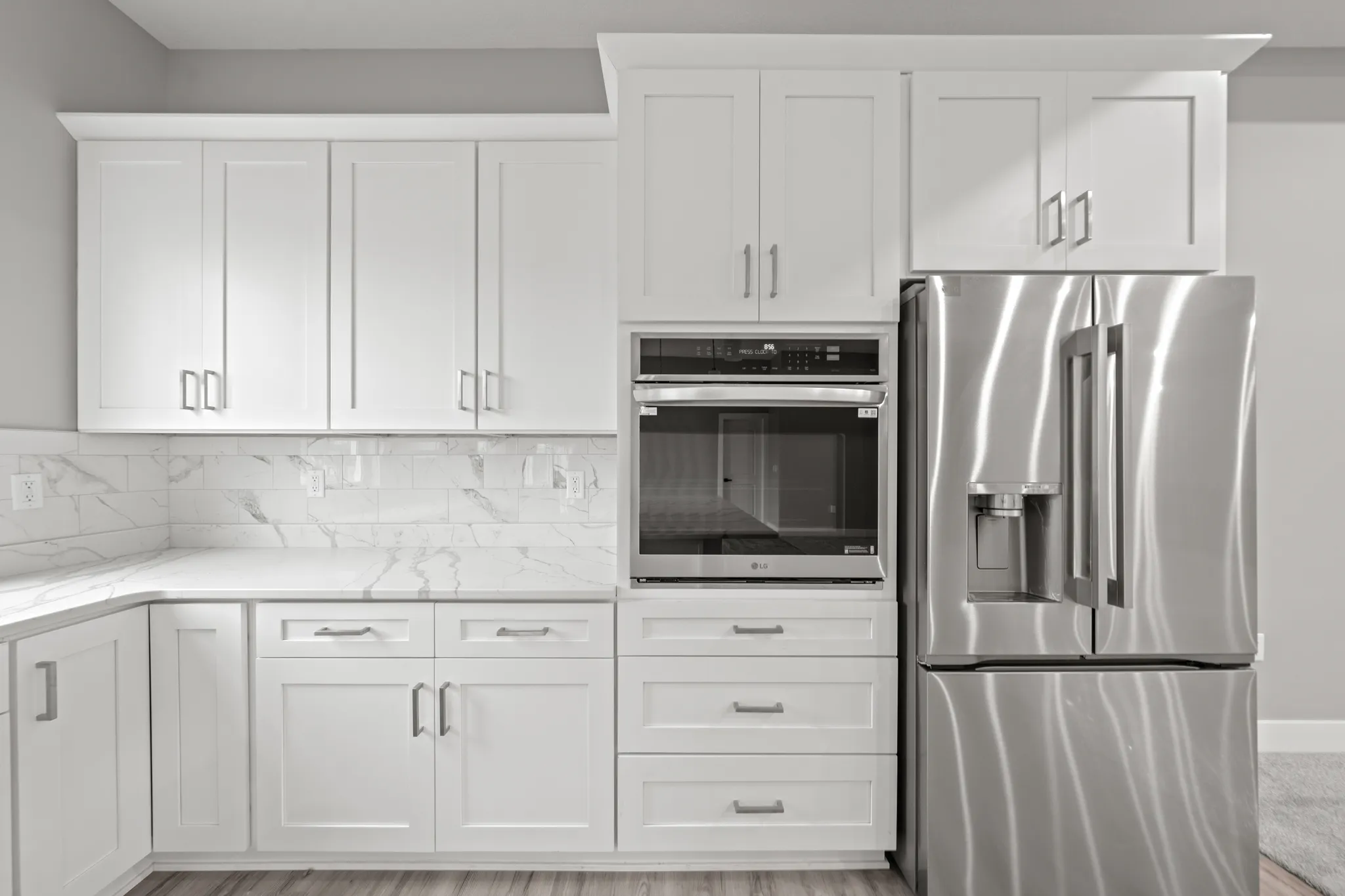 Kitchen appliances wall