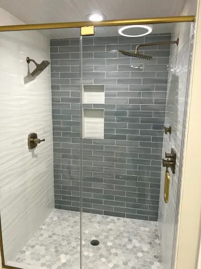 Custom shower installation in Cleveland Ohio