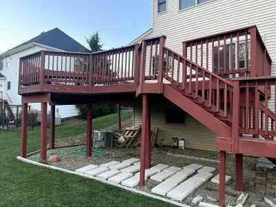 Custom deck building in Cleveland Ohio