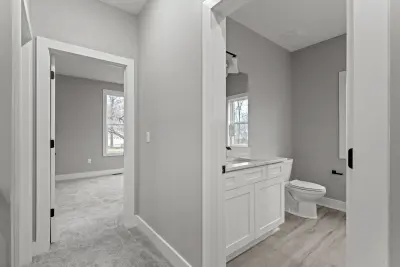 Bathroom entry view - custom home in Tallmadge Ohio
