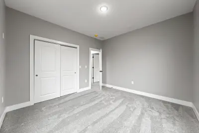 Bedroom with window view - custom home in Tallmadge Ohio