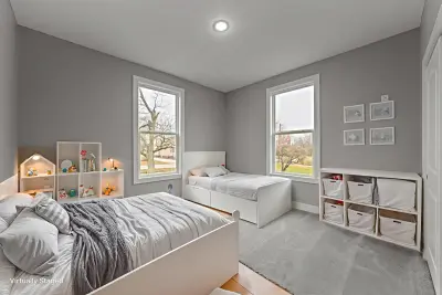 Bedroom furnished alternate - custom home in Tallmadge Ohio