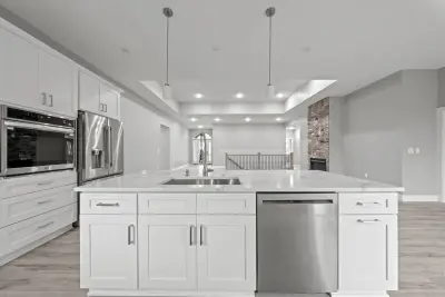 Kitchen detail view - custom home in Tallmadge Ohio