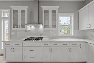 Kitchen dining area view - custom home in Tallmadge Ohio