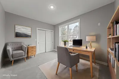 Home office furnished - custom home in Tallmadge Ohio