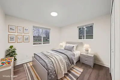 Bedroom furnished - custom home in Twinsburg Ohio