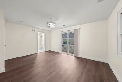 Master bedroom wide view - custom home in Twinsburg Ohio