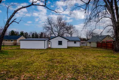 Backyard alternate - custom home in Twinsburg Ohio
