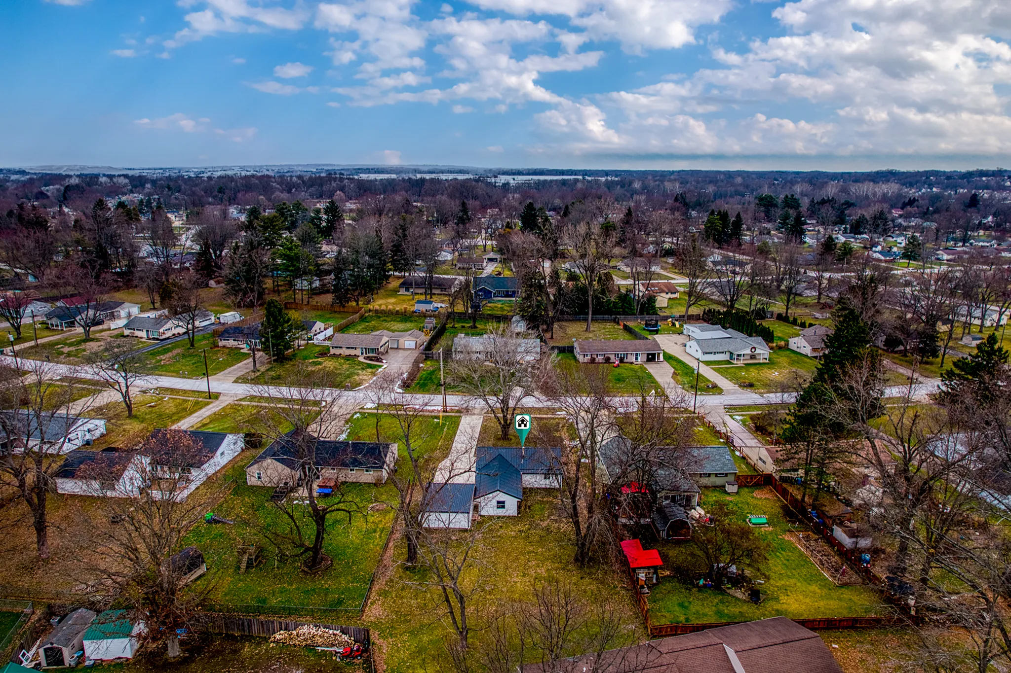 Neighborhood aerial